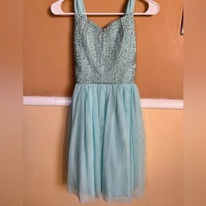 Blue kids dress
